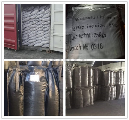 8x30 Mesh Granular Anthracite Coal Activated Carbon For Water Treatment
