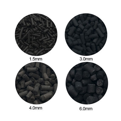 Activated Charcoal Pellets Bulk 4mm For Air Purification Black CAS No. 64365-11-3