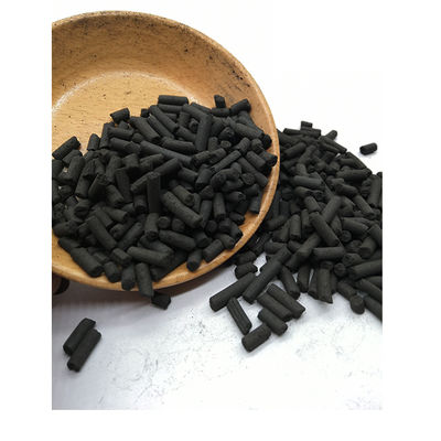 Activated Charcoal Pellets Bulk 4mm For Air Purification Black CAS No. 64365-11-3