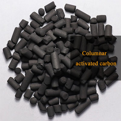 Black CTC 70 80 90 Coal Pellet Activated Carbon For Bulk Density Air Purifier