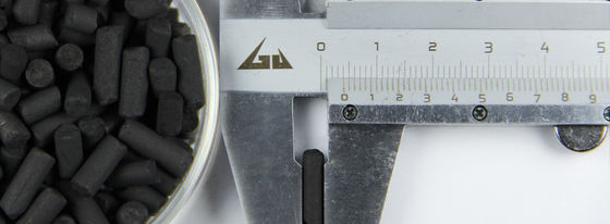 H2s Adsorbent Actieve Kool Geïmpregneerd Zwavel 4mm Op Steenkool Gebaseerd Neutraal Gas Biogas voor Lucht Gas Behandeling Monster Gratis