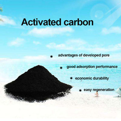 99.99% Serbuk Karbon Aktif Untuk Penghapusan Formaldehida Di Rumah Pembuangan Tempat Kering