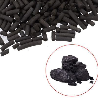 Industrial Extruded Activated Carbon Coal Pellets 3mm 4mm 6mm 1100 Iv For Adsorbing Air Odors