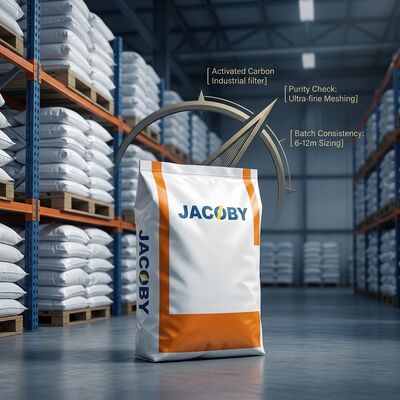 Ash 9 Percent Max Granular Activated Carbon Featuring Surface Area 900 to 1200 Square Meters per Gram Suitable for Air Purification Systems