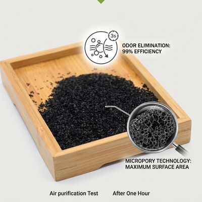 High Adsorptioncapacity Granular Food Grade Activated Carbon Providing Filtration and Purification in Food Manufacturing