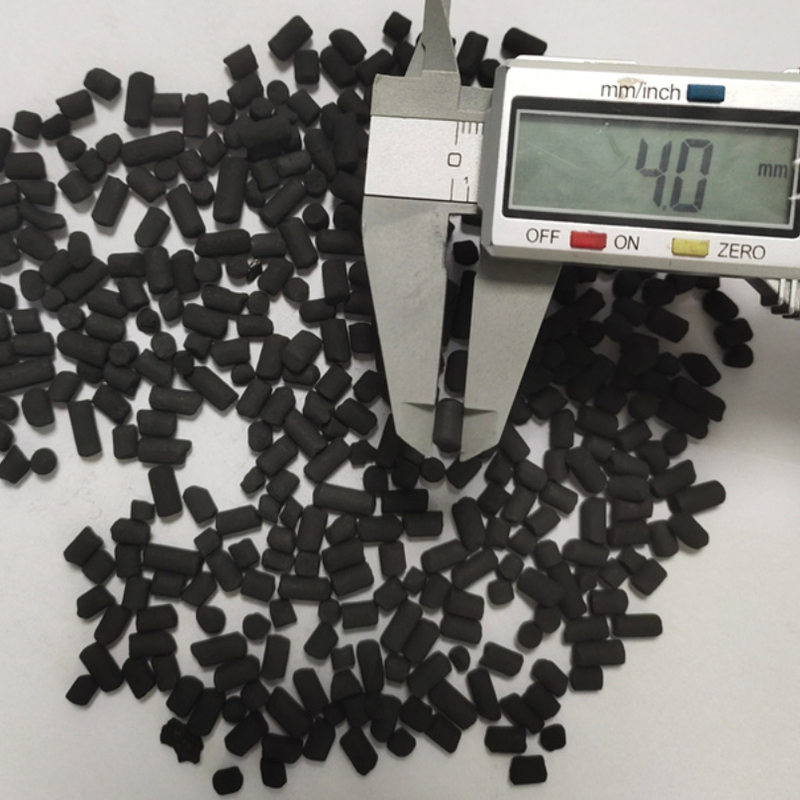 Activated Charcoal Pellets Bulk 4mm For Air Purification Black CAS No. 64365-11-3