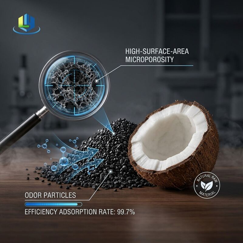 Operating Temperature Range Up To 150°C Coal Based Granular Activated Carbon Using Bituminous Coal Suitable For Water Treatment Chemicals Industry