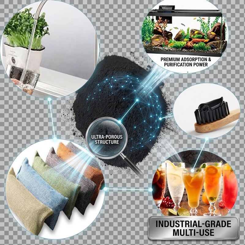 Chemical Auxiliary Agent Activated Carbon Medicine Featuring Adsorbent Variety Activated Carbon for Industrial and Medical