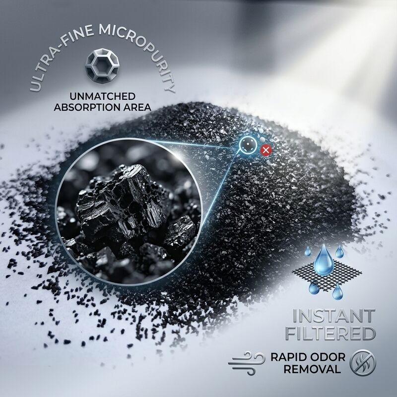 Chemical Purification Activated Carbon Charcoal Powder Item Activated Carbon Powder Storage Dry Place Ideal For Air Control Systems