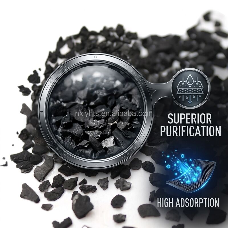 Ashcontent 5 Percent Max Activated Carbon Charcoal Powder Black Powder Having Pore Volume 08 Cm3g or Higher Suitable for Water Filtration Systems